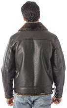 Cargar imagen en el visor de la galería, Men&#39;s Bomber Jacket - Shearling Style Coat | Reed Sports Wear
