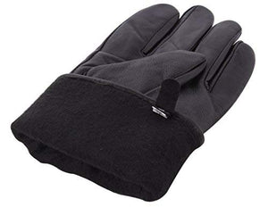 Reed Men's Genuine Leather Warm Lined Driving Gloves - Touchscreen Texting Compatible - Imported