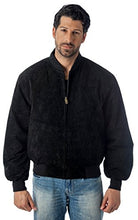 Load image into Gallery viewer, 1000 Black SFP 2xSuede Leather Jacket - Men&#39;s Baseball Imported | Reed Sport Wear

