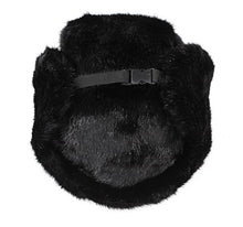 Load image into Gallery viewer, Pilot Trapper Men&#39;s Russian Winter Faux Mink Fur Pilot Aviator Ear Flaps Hat
