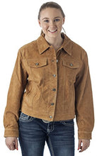 Load image into Gallery viewer, REED Women&#39;s Western Jean Shirt Style Suede Leather Jacket - Imported
