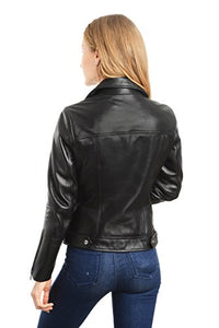 Women's Leather Jacket - Genuine Lambskin Coat | Reed Sports Wear