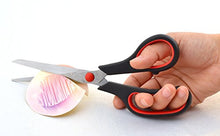 Cargar imagen en el visor de la galería, eZthings Scissors Set for Home Crafts and Arts or Office Cutting Projects (Multipurpose Scissors)
