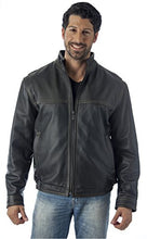 Cargar imagen en el visor de la galería, Men&#39;s Contemporary Leather Jacket - Quality Jacket | Reed Sports Wear

