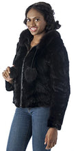 Load image into Gallery viewer, REED Women&#39;s Genuine Mink Fur Bomber Jacket -100% Real Fur - Imported
