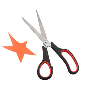eZthings Scissors Set for Home Crafts and Arts or Office Cutting Projects (Multipurpose Scissors)
