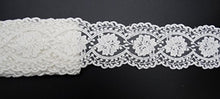 Cargar imagen en el visor de la galería, eZthings Cotton Lace Embroidery Wedding Fabric Trim for DIY Decorating, Floral Designing and Crafts
