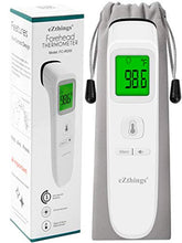 Load image into Gallery viewer, eZthings Forehead Thermometer Medical Non Touch Infrared with Fever Alarm
