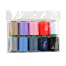 Load image into Gallery viewer, eZthings Professional Sewing Thread Kit for Arts and Crafts (380 Yard Thread x 10 Colors)
