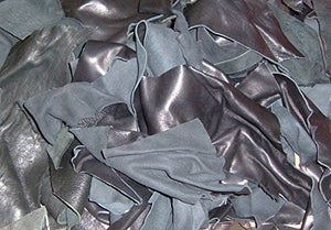  REED Scraps - 2 Pound Leather from Garment Cutting