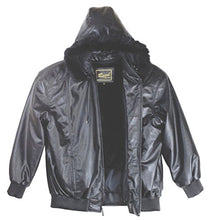 Cargar imagen en el visor de la galería, Men&#39;s Detachable Hooded - Faux Fur Leather | Reed Sports Wear
