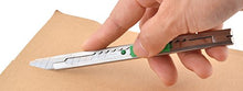 Cargar imagen en el visor de la galería, Hand using eZthings heavy duty snap off blade box cutter to cut cardboard.
