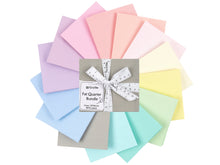 Cargar imagen en el visor de la galería, Fat Quarter Bundle -100% Cotton | Pastel Mix l Mix - 14 Colors | Quilting &amp; Crafting Fabric |Special Gift
