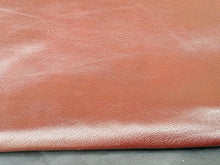 Load image into Gallery viewer, REED leather hide in warm brown tone, soft and durable, ideal for creating unique art pieces. Whole sheepskin, 7 to 10 SF.
