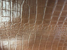 Load image into Gallery viewer, Detailed close-up of REED leather hide with an antique finish, highlighting its soft, durable texture. Suitable for unique art pieces.
